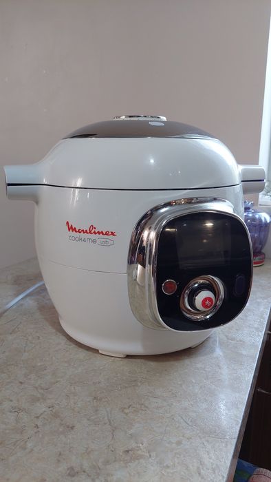 Мультиварка-скороварка moulinex cook4me usb