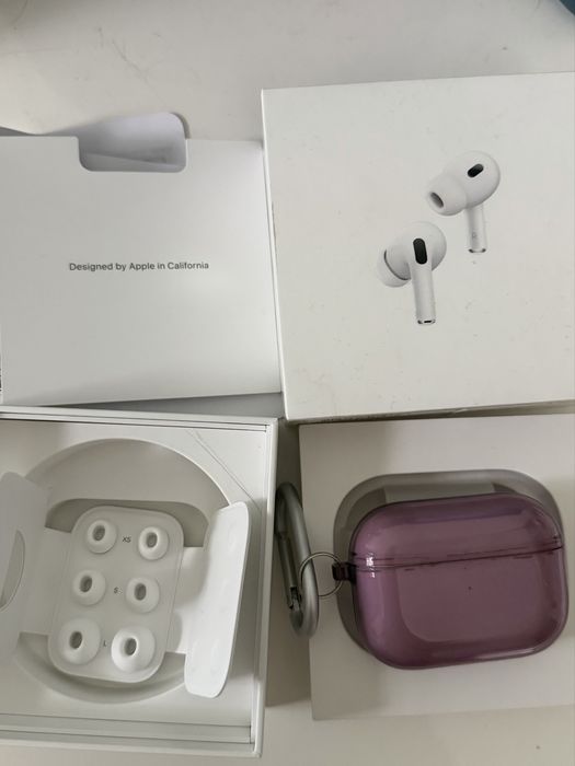 Бездротові навушники  APPLE AIRPODS PRO 2 WHITE