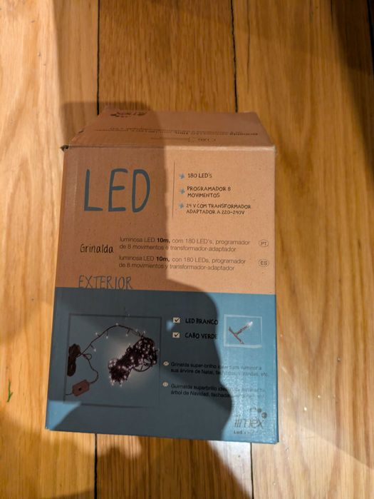 Luzes de natal 180 Leds