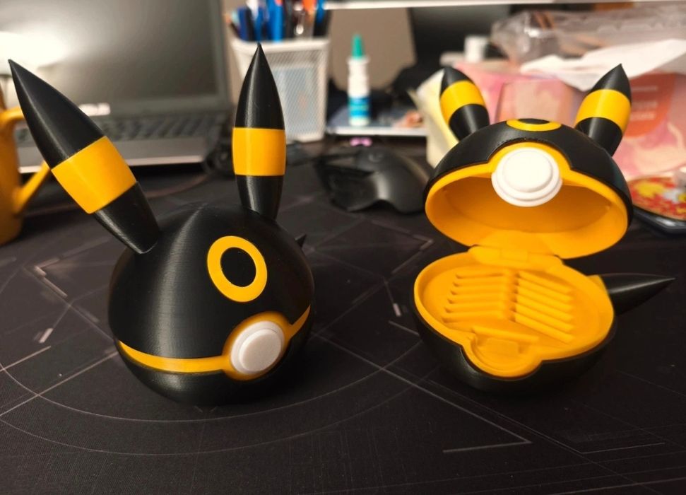Caixa de jogos pokébola Umbreon