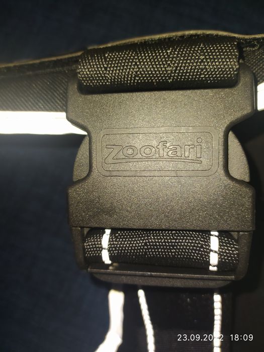 Шлея для собак светоотражающая