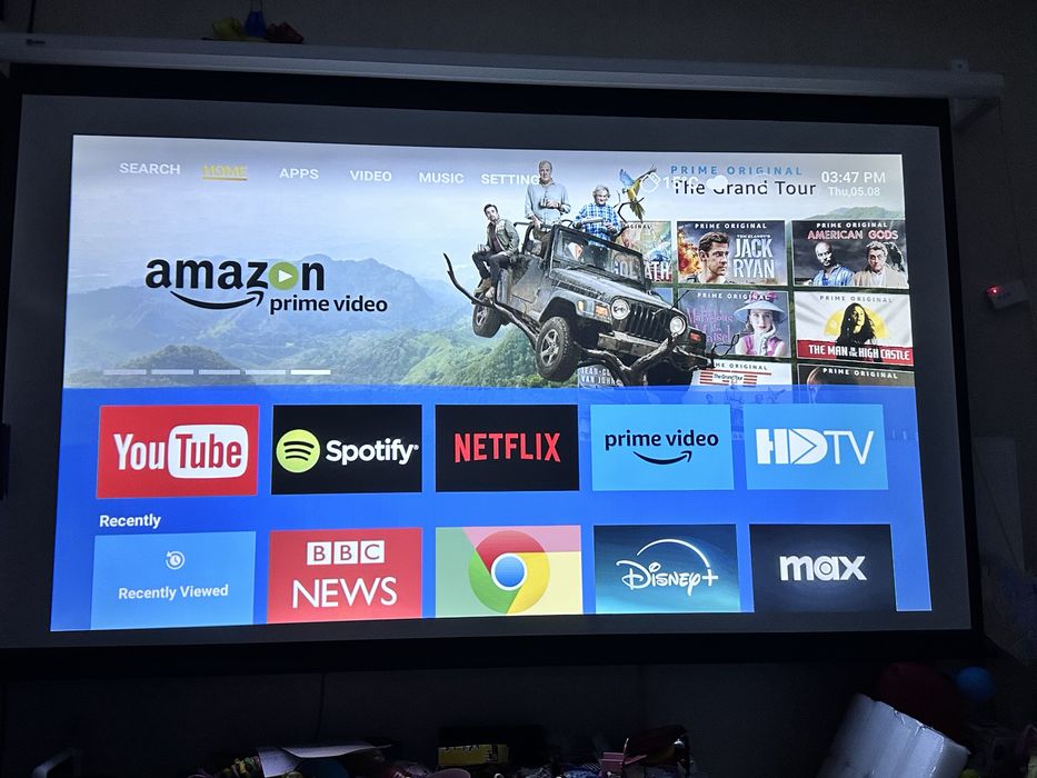 Проектор T08 XIWBSY HORLAT 2/64G 1500Ansi Android Full HD Auto Focus