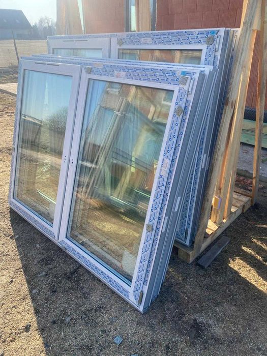 Nowe okna PCV na sprzedaż