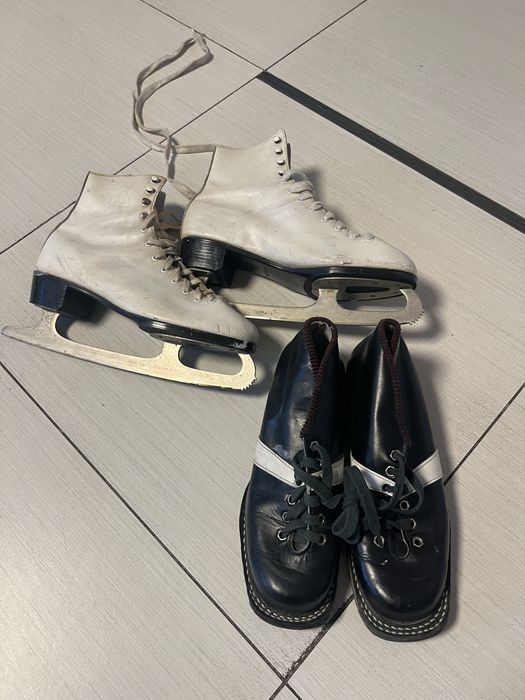 Жіночі ковзани Daoust та лижні ботинки