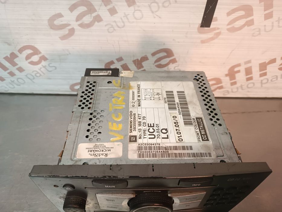 Rádio / Auto Rádio OPEL VECTRA C - 383555646