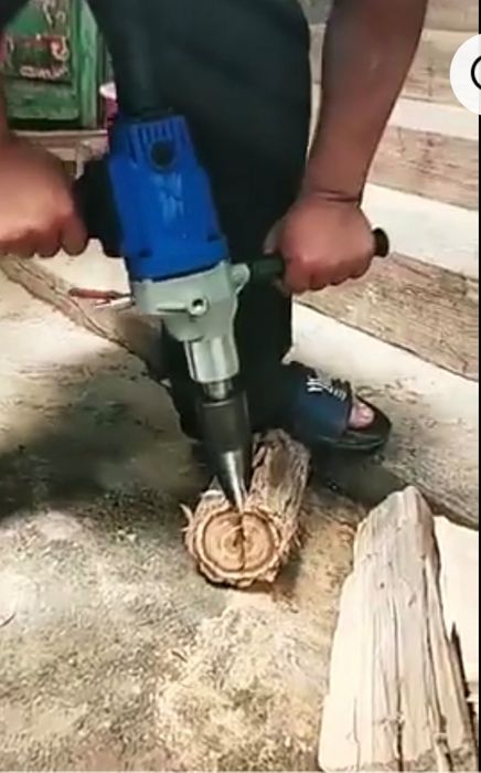 Broca para rachar madeira