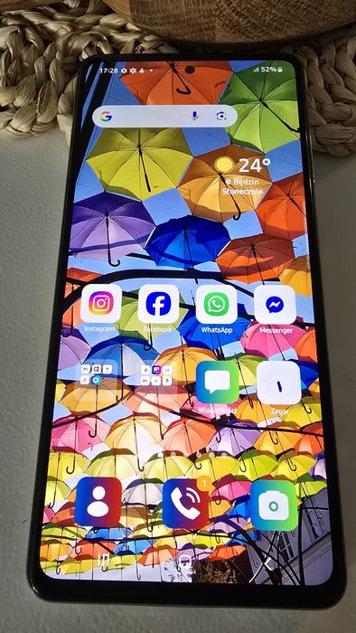 **Telefon Samsung Galaxy A72 biały**