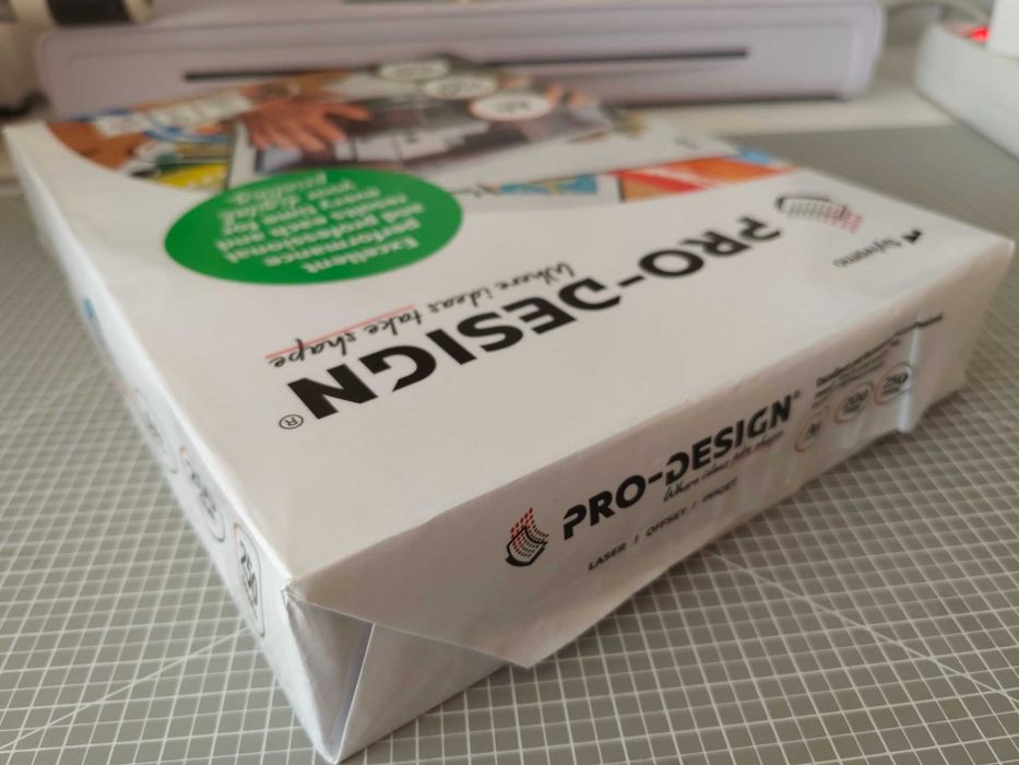 Lote 3 Resmas Papel Pro-Design A4 200g (250 fls cada) - Ideal Laser