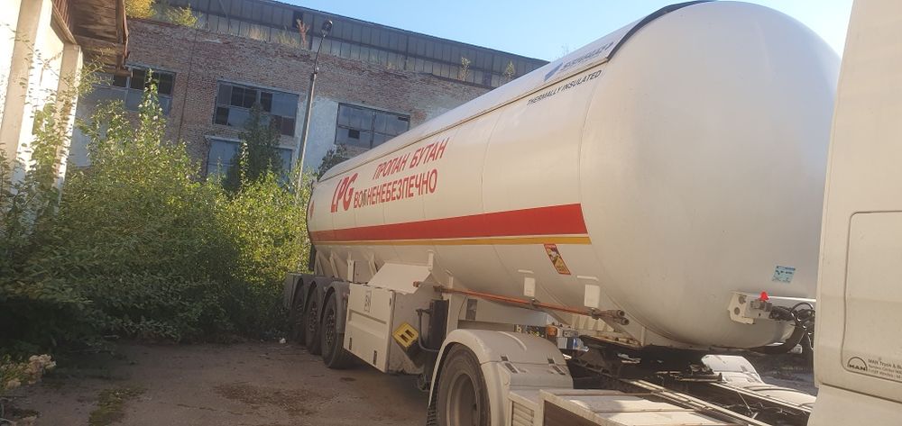 Напівпричіп-цистерна для газу 45м3