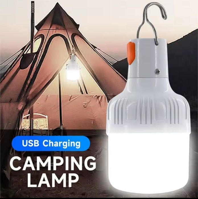 Lâmpada led recarregável