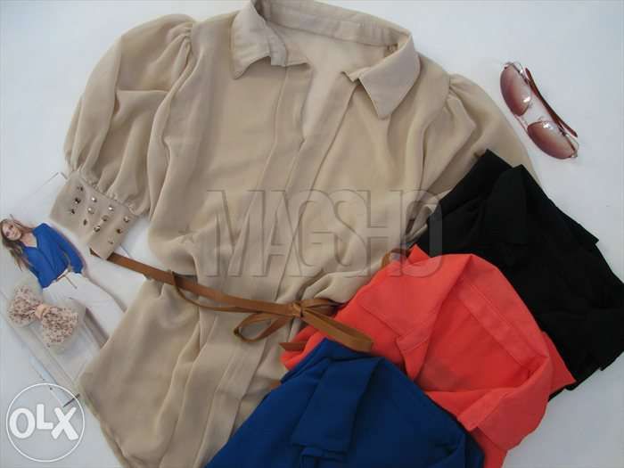 stylowa zwiewna koszula