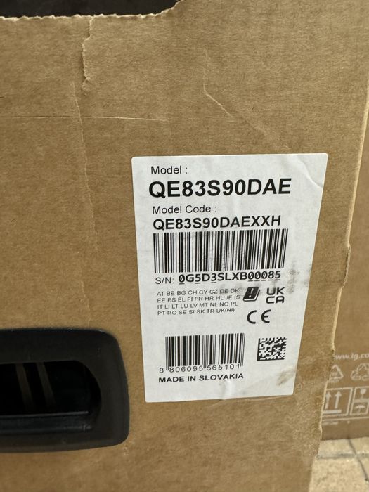 Телевізор Samsung 83s90d Oled 144 Герц Новий Гарантія 1 Рік