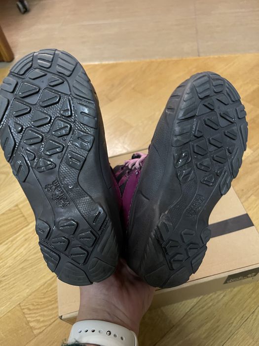 Зимние ботинки 20см jack wolfskin снегобутсы
