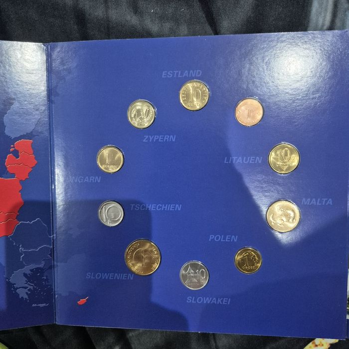 Klaser monet 1 euro