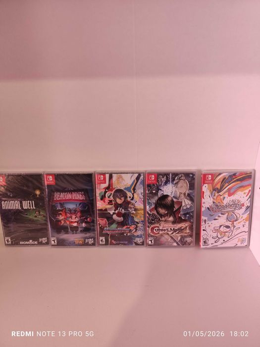 Jogos Selados Limited Run para Switch