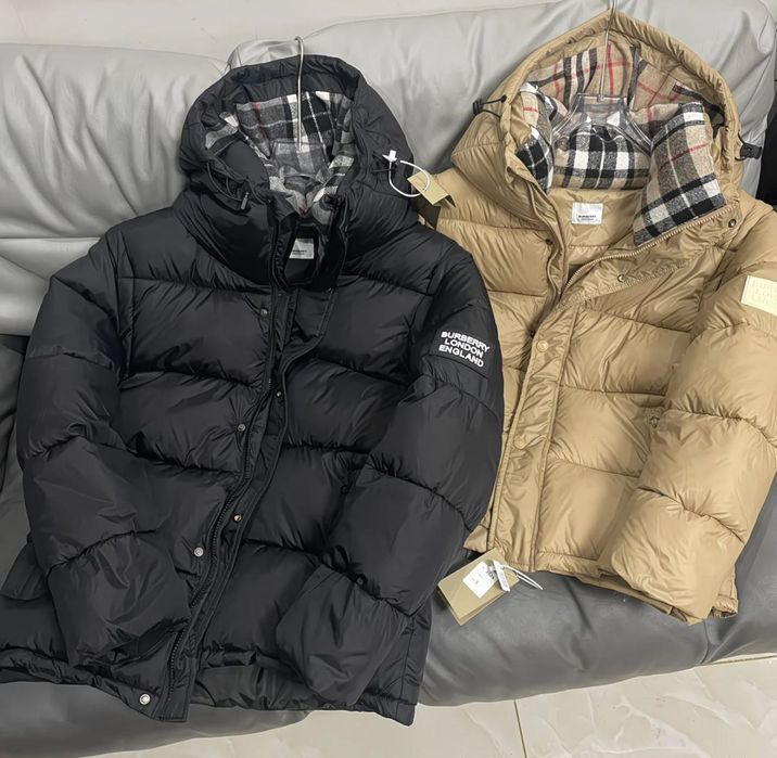 Чоловічий Пуховик барбері Жилетка Burberry