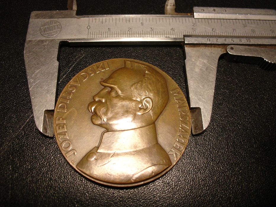 Plakieta/Medal Józef Piłsudski rok 1920