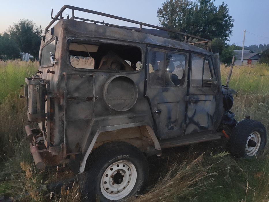 Газ 69-А,на базі 469 уаз, ліфт під 35колеса,зараз стоять на 33*12,5