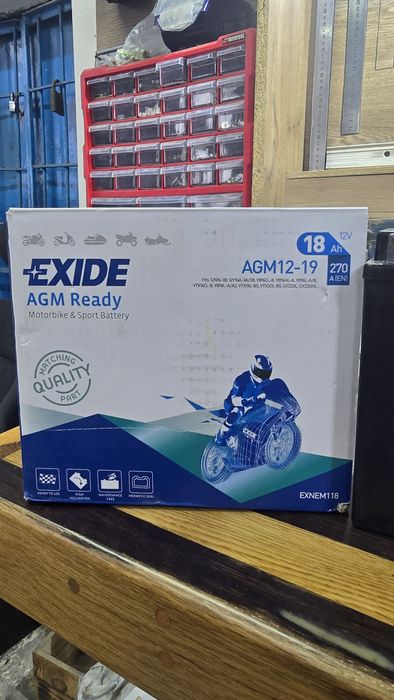 Акумулятор EXIDE YTX20L-BS новий