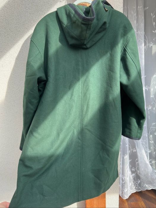 Welniany plaszcz plus size 46/48