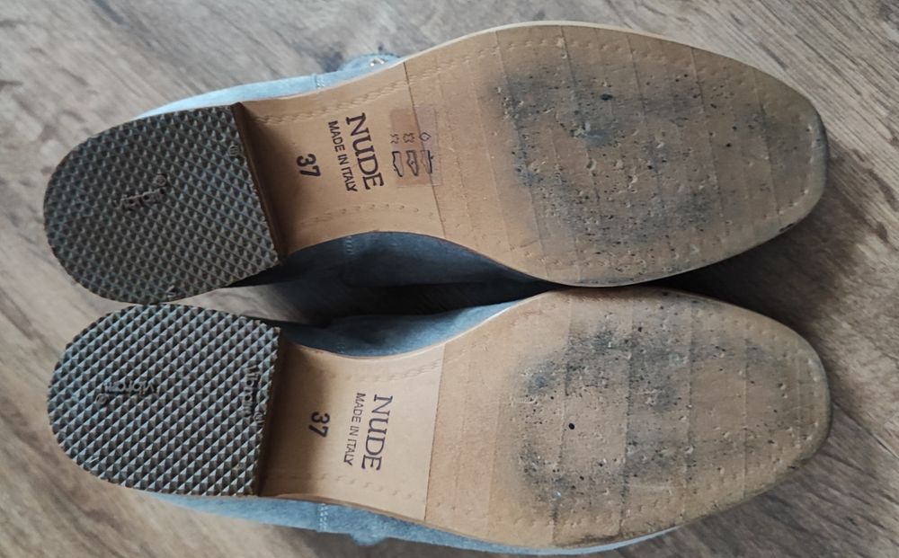 Buty damskie skórzane