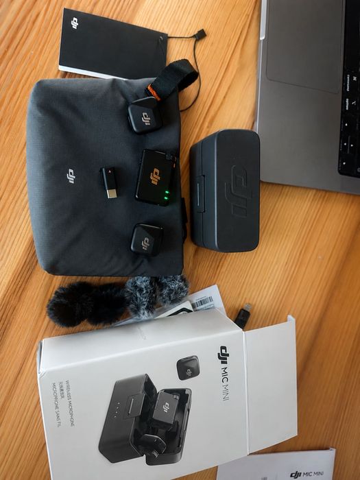 DJI Mic Mini (2 TX + 1 RX + Charging Case) - 1 використання з гарантією від магазину