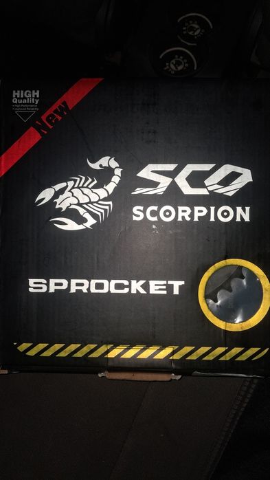 Задня Зірка SCORPION на мотоцикл 428-38T