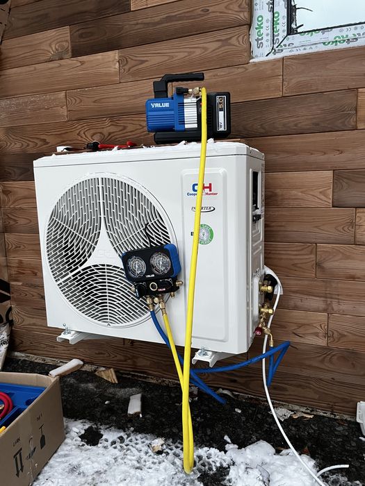 Кондиціонери під КЛЮЧ/Продаж/Монтаж/Закладка магістралей/Сервіс