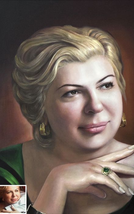 Професіонально пишу портрети