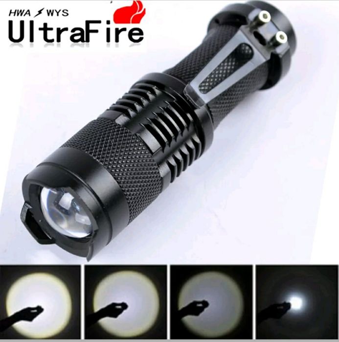 Mini lanterna de grande qualidade com potência de 500 lumens (Novo)