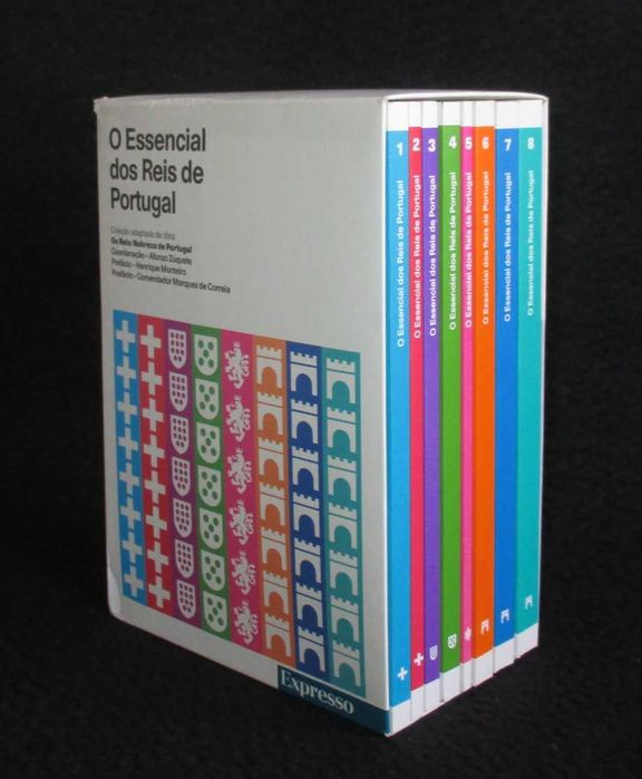 Books: The Essential Kings of Portugal, 8 Volumes, Complete Set in Box64552116458882120