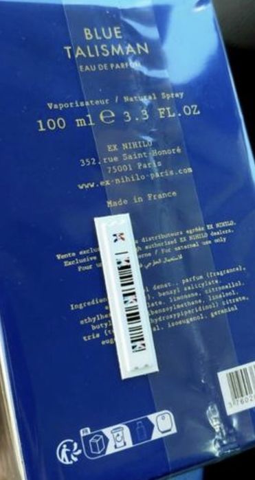 Blue Talisman Оригінал 100ml ex nihilo блю талісман парфуми нішеві