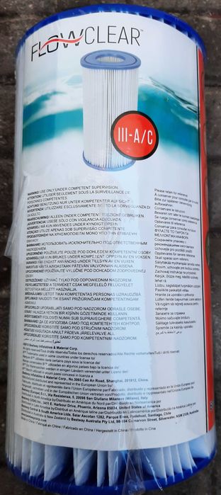 Cartuxo de filtro de piscina