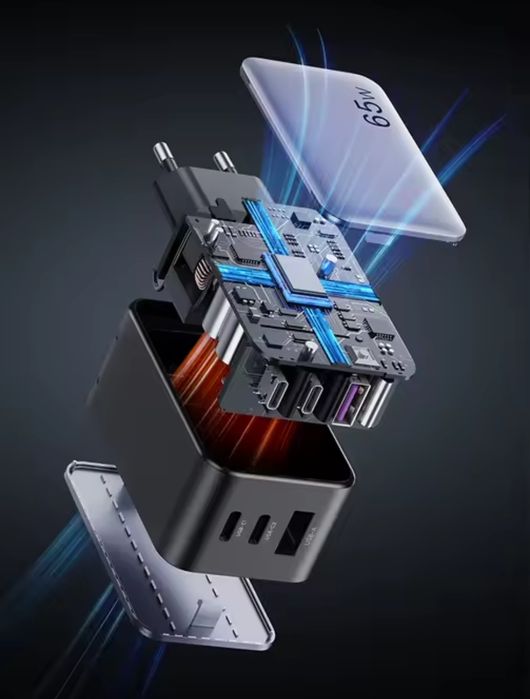 Швидка зарядка Ugreen 65wGan CD244 Nexode