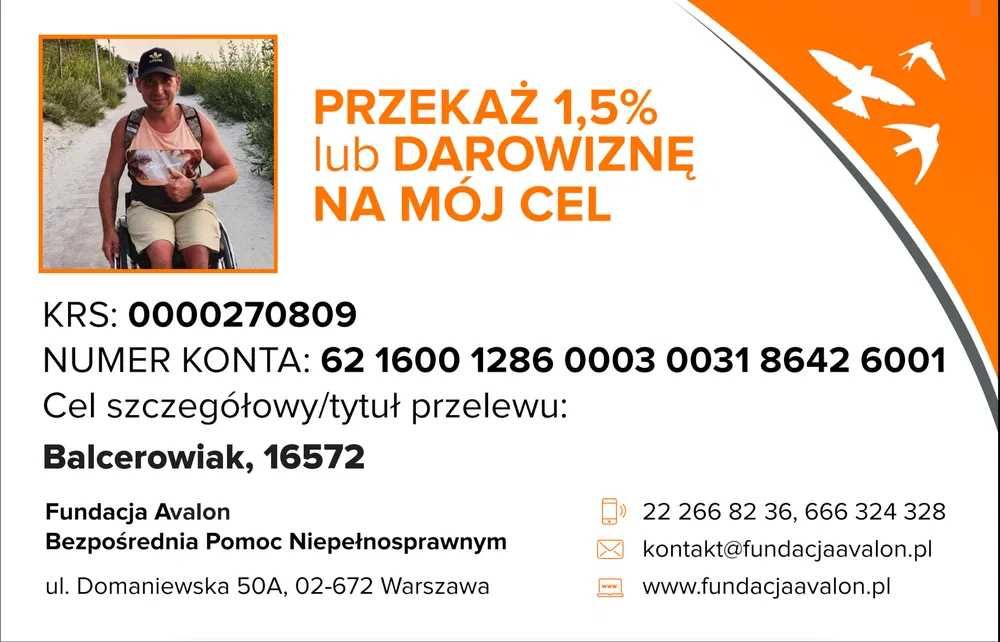 1%  Podatek dochodowy 1,5% Rozliczenie podatkowe  Dziękuję