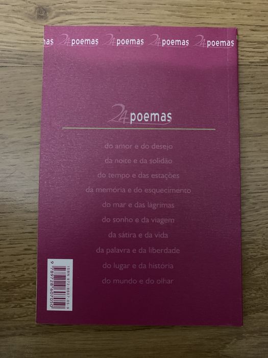 Livro 24 Poemas Do Amor e Do Desejo