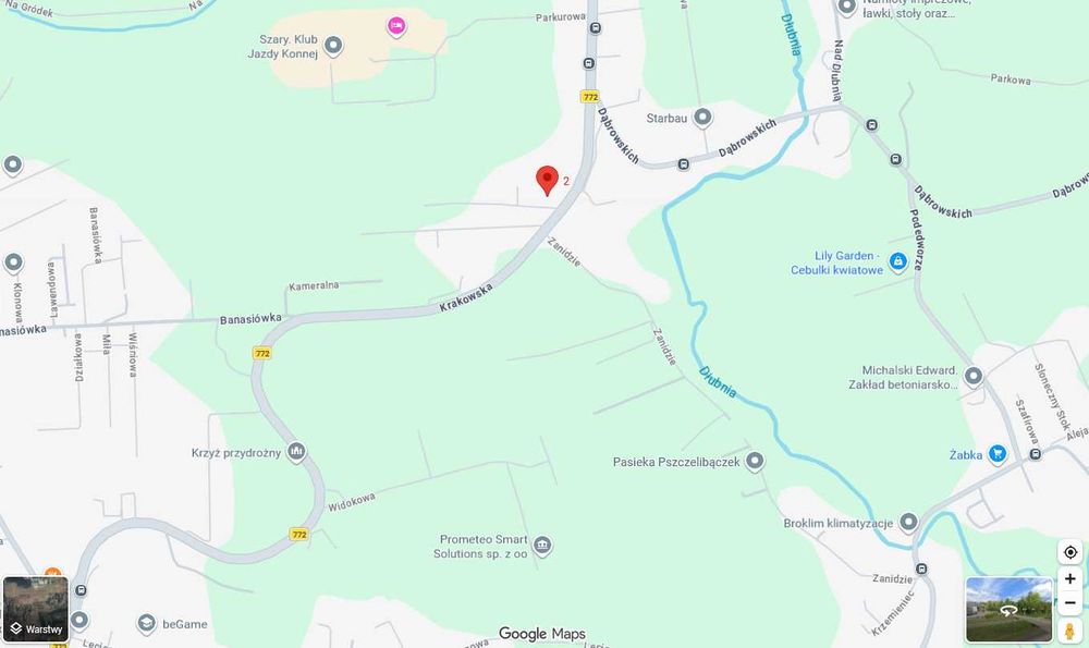 Plac / Teren do wynajęcia 3,8ar – Michałowice, przy trasie 772. Self storage, skład budowlany, parking, komis, - Widok 2