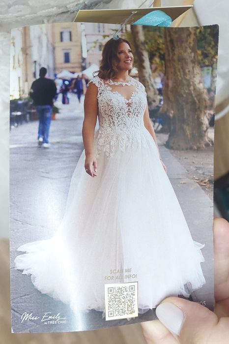 Vestido de Noiva Plus Size | Colecção Trés Chic 2025