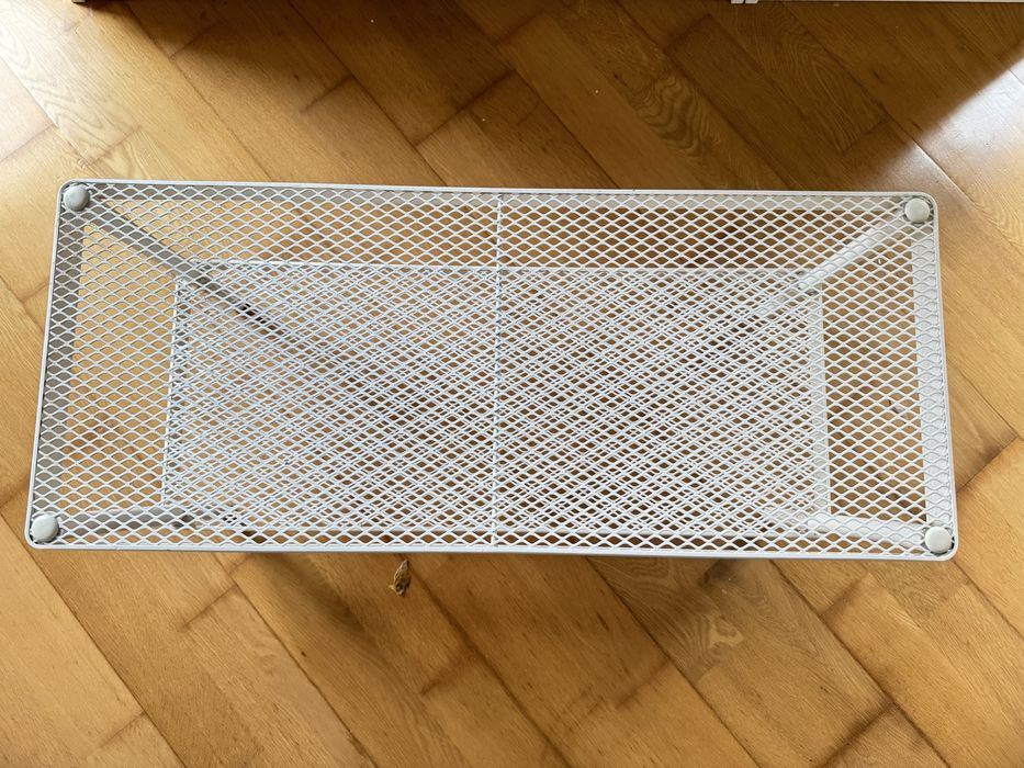 MACKAPÄR sapateira, branco, 78x32x40 cm