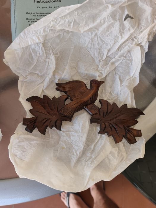 Relógio de parede novo (Handmade in the Black Forest, Germany by Schneider)