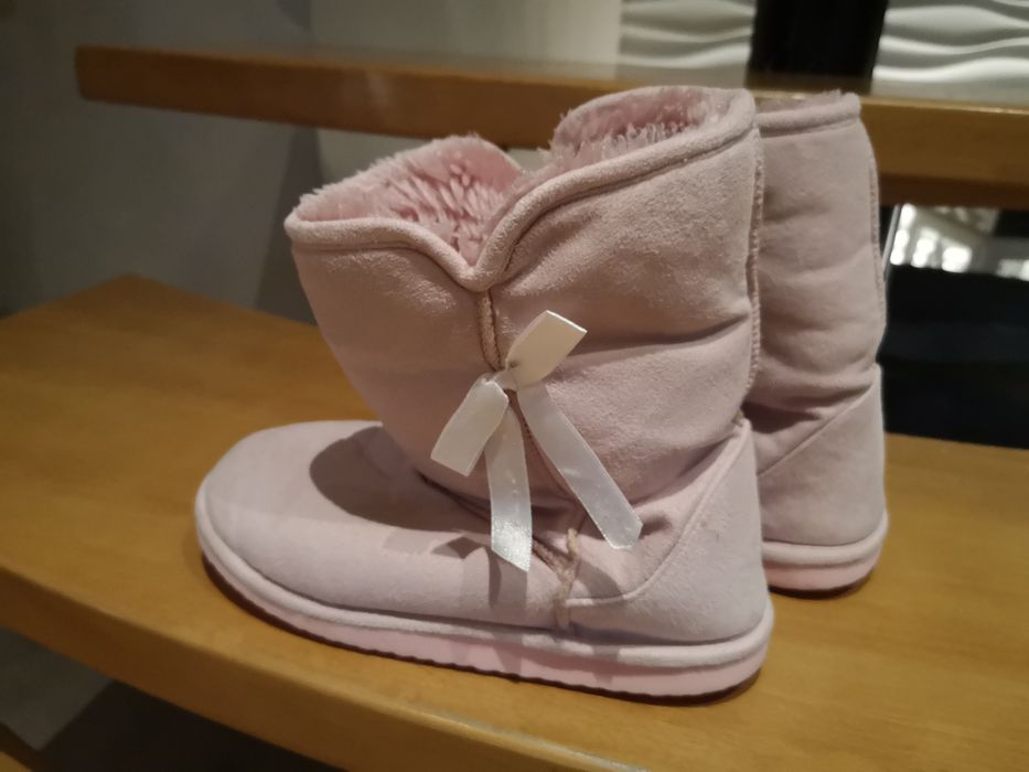 Ciepłe kapcie dla dziewczynki rozm.34