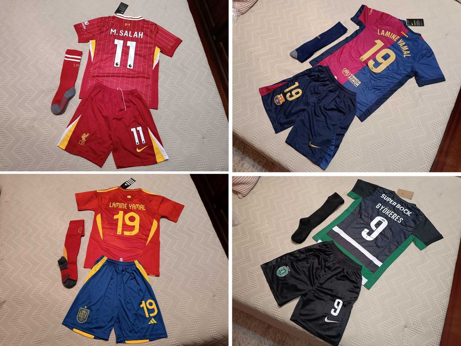 Camisola criança HAALAND Equipamento MANCHESTER CITY | NOVO