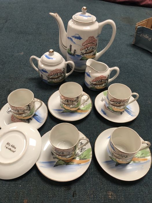 Chinese Eggshell Coffee Service64751902841090124