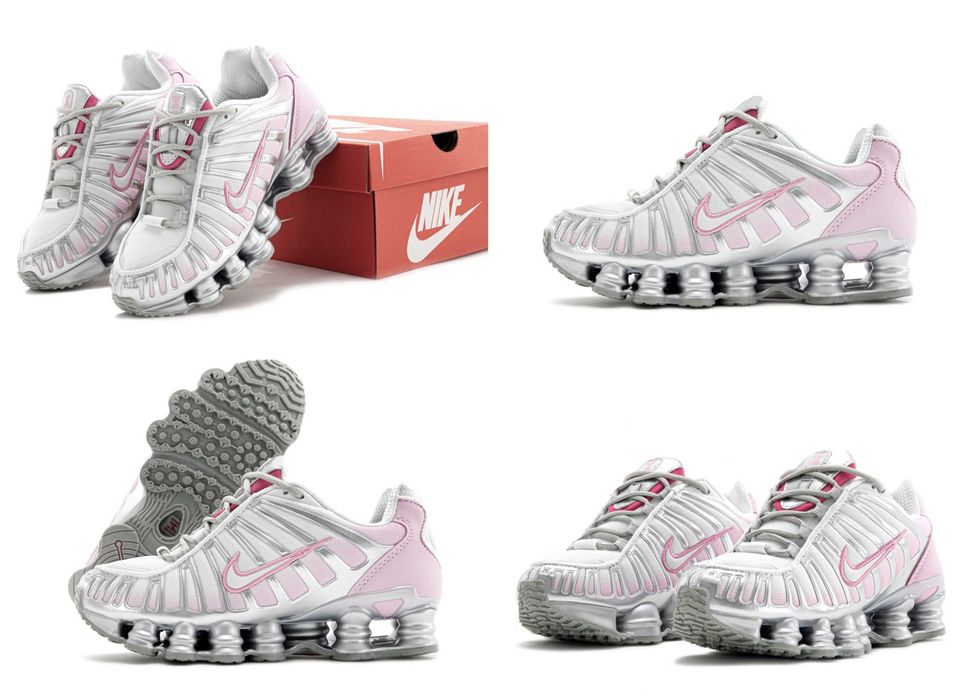 Женские кроссовки Nike Shox TL Pink Foam 36-40 Хит Сезона 2025! Купить