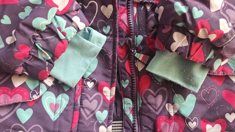 Kurtka narciarska zimowa 110cm Smyk cool club dziewczęca