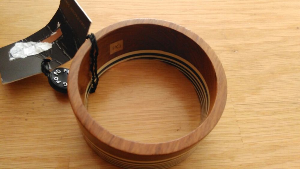 Pulseira de madeira Purificacion Garcia