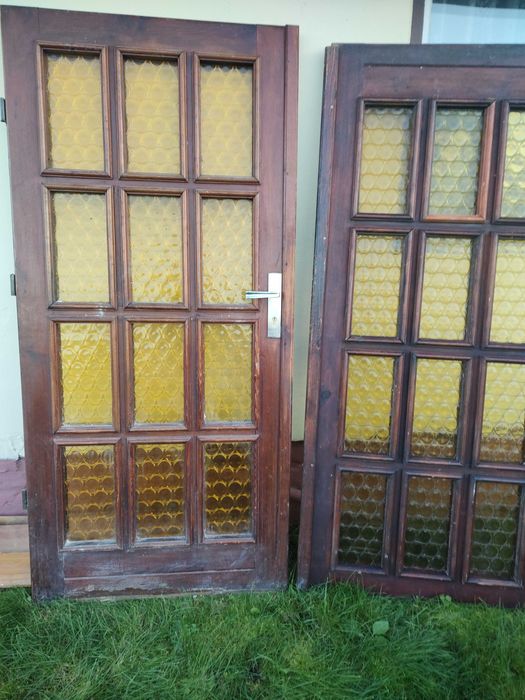 Drzwi drewniane sosnowe