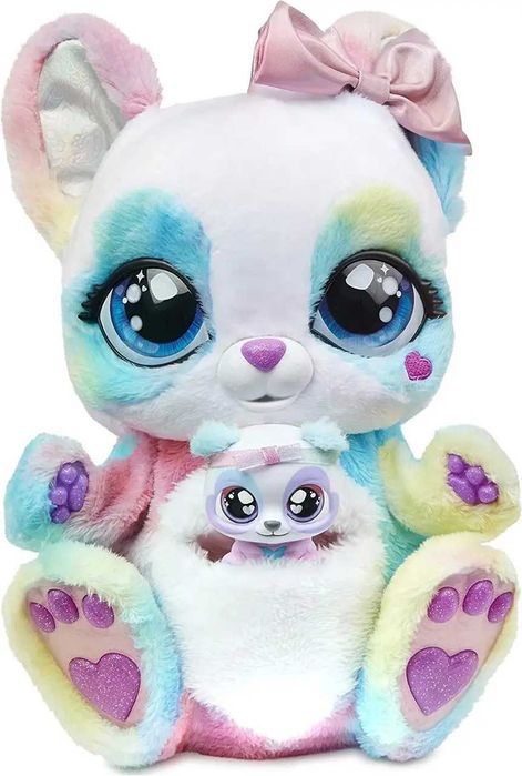 Интерактивная панда и малыш Peek-A-Roo! Rainbow Panda, Spin Master
