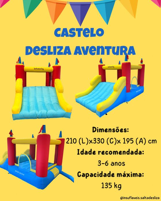 Aluguer de Insufláveis – Entrega, Montagem e Higienização Incluídas!