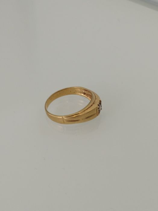 Anel em ouro de 19,2kt